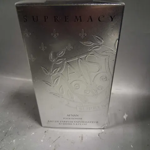 BOXED AND SEALED AFNAN SUPREMACY EAU DE PARFUM 100ML