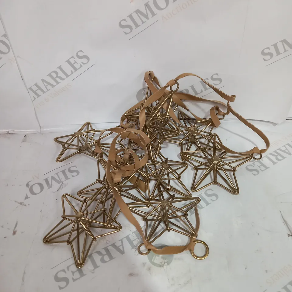 K BY KELLY HOPPEN HANDMADE STAR GARLAND
