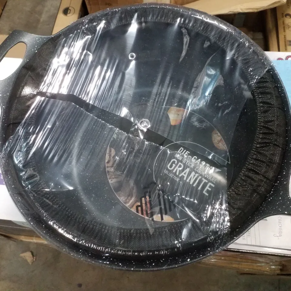BOXED INTIGNIS DIE-CAST NON-STICK COOKWARE GRANITE   