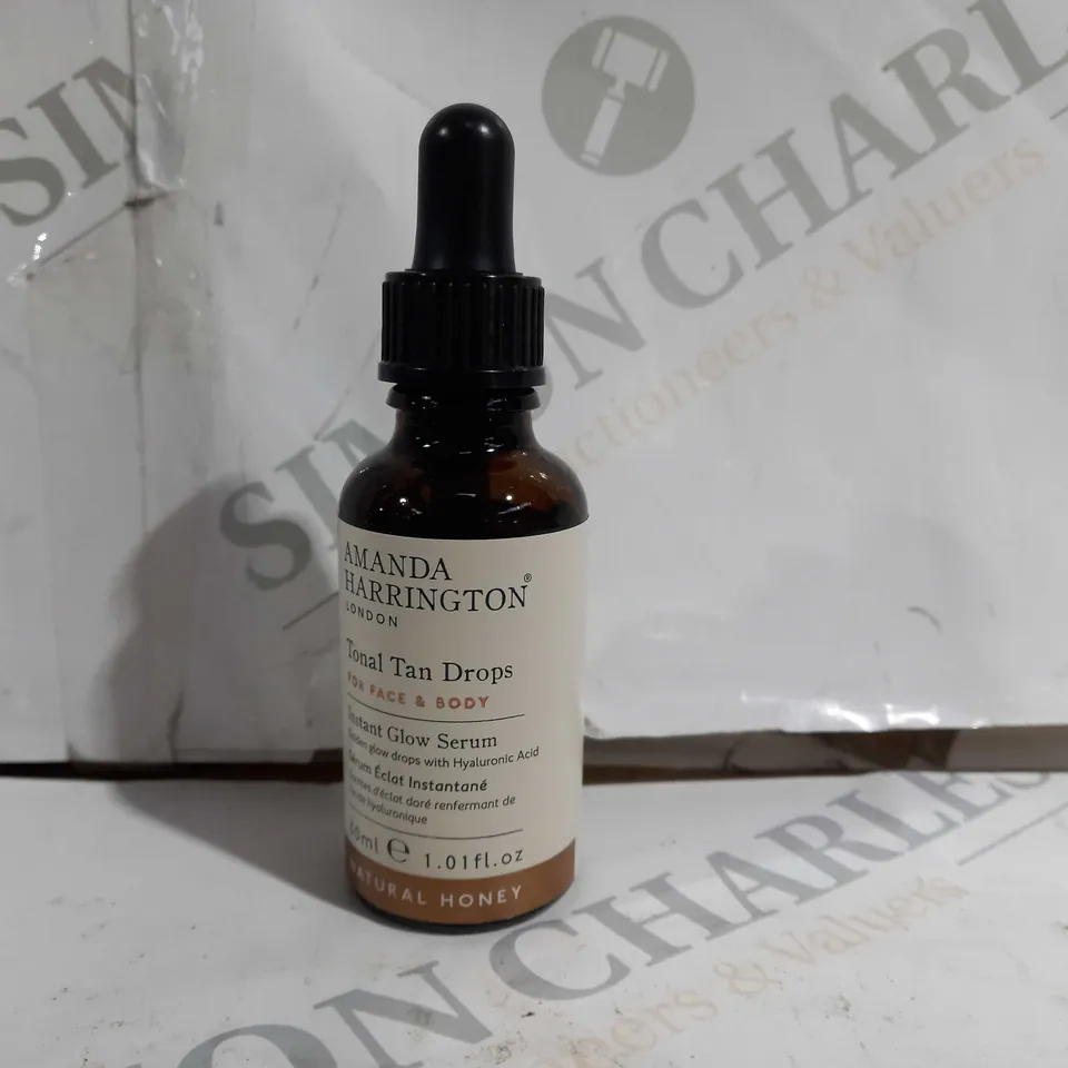 BOXED AMANDA HARRINGTON TONAL TAN DROPS 