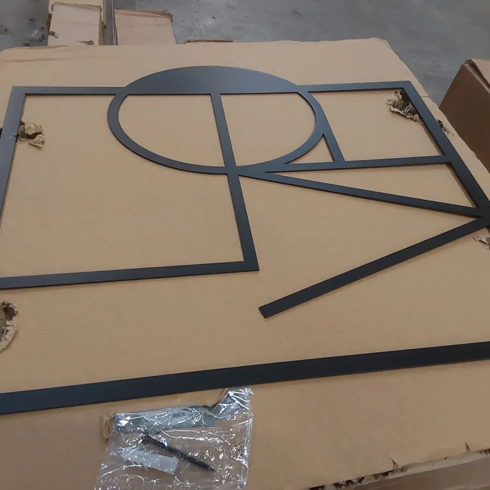 BOXED DESIGNER METAL WALL ART