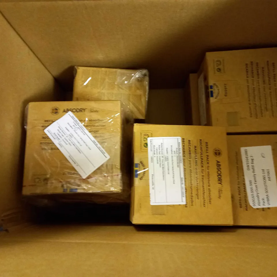 10 BOXED ABSODRY DUO FAMILY REFILL BAGS (2 IN EACH BOX)