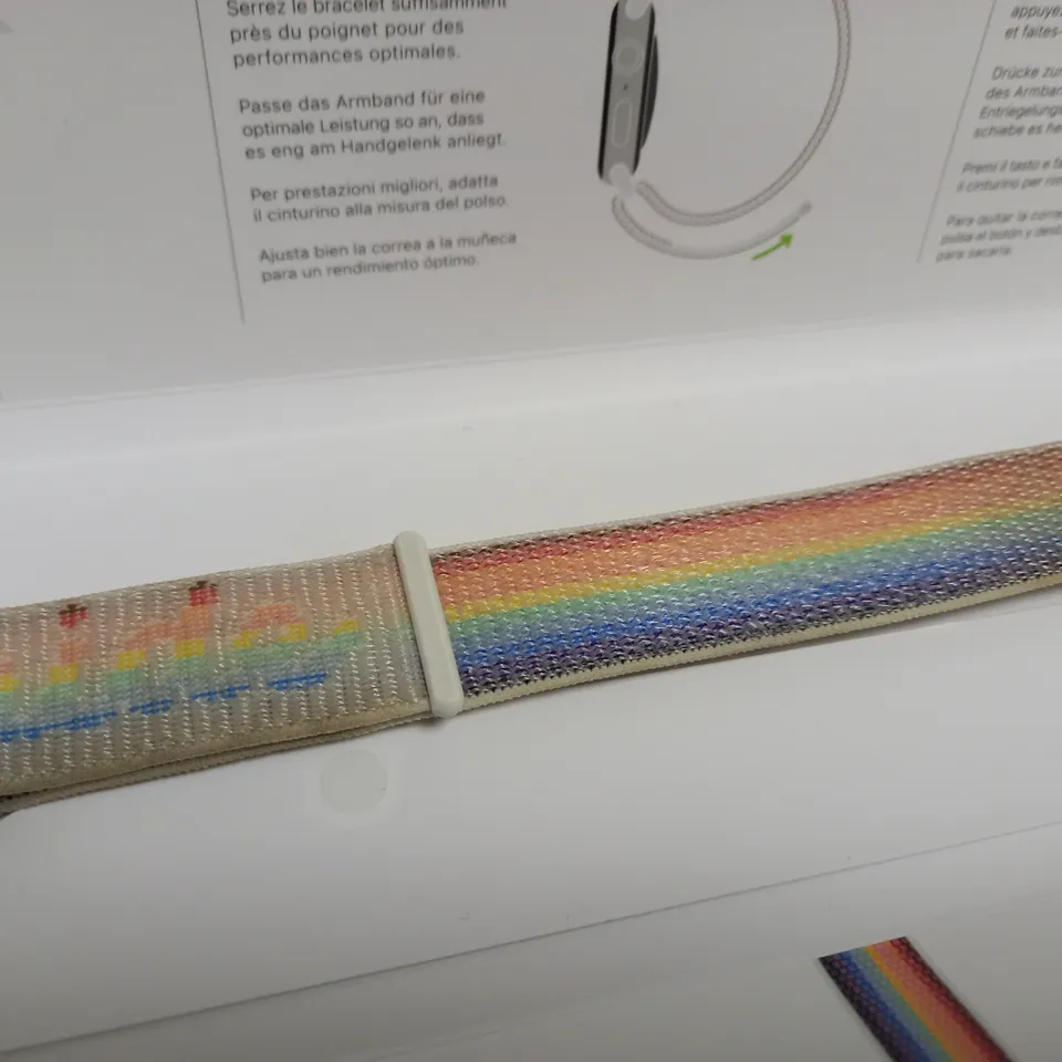 APPLE WATCH SPORT LOOP WITH HOOK AND LOOP CLOSURE 41MM - PRIDE EDITION