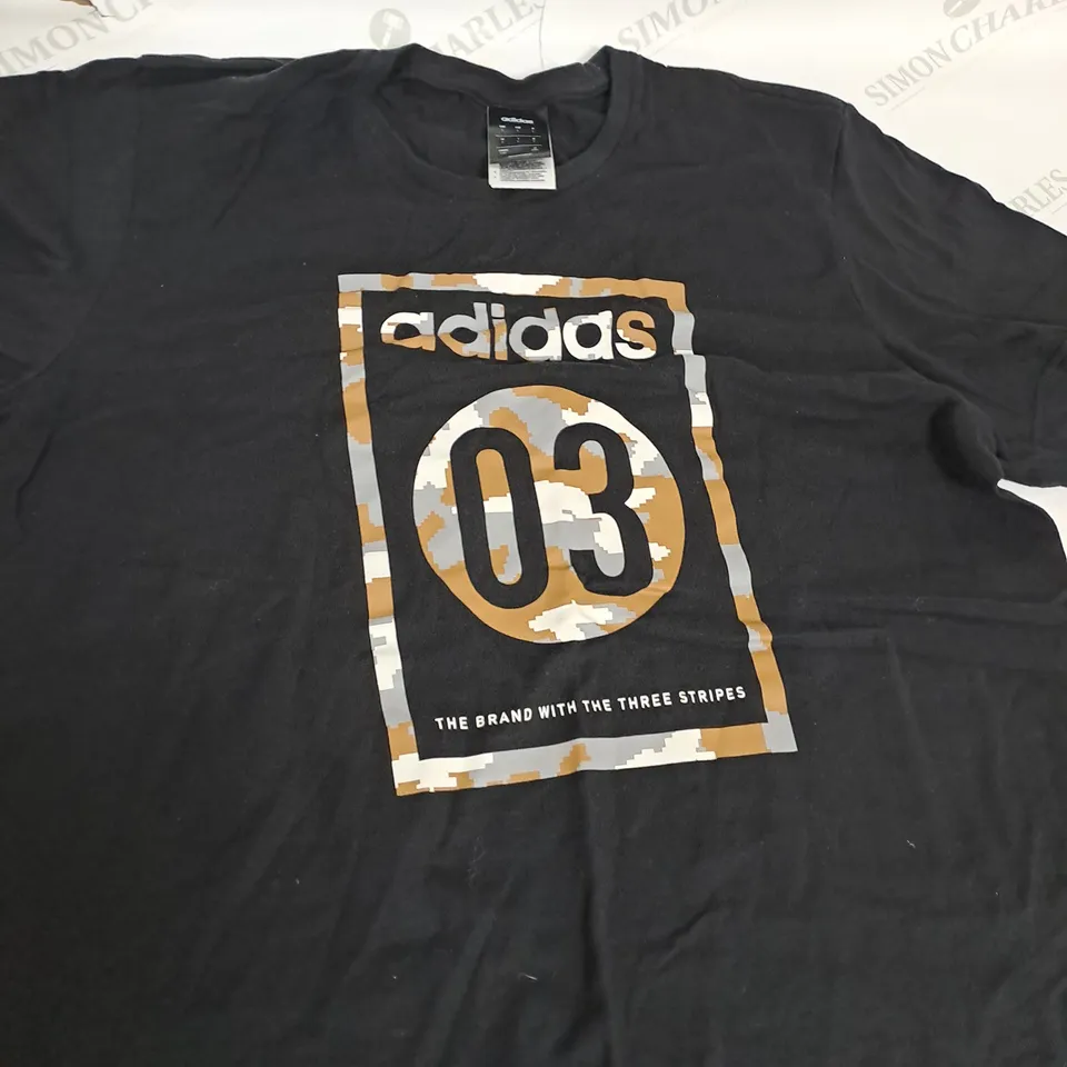 ADIDAS GRAPHIC T-SHIRT SIZE L