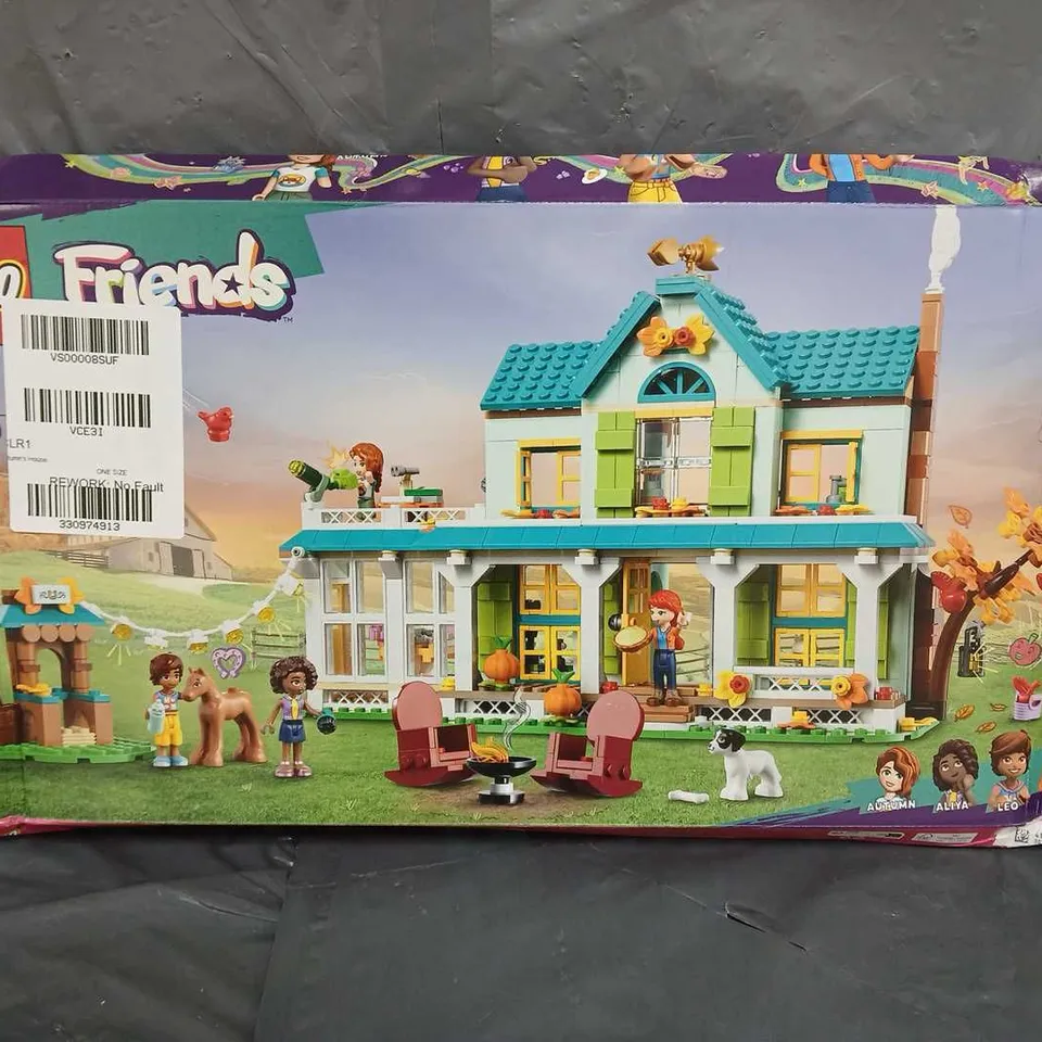 SEALED LEGO FRIENDS AUTUMN'S HOUSE SET 41730