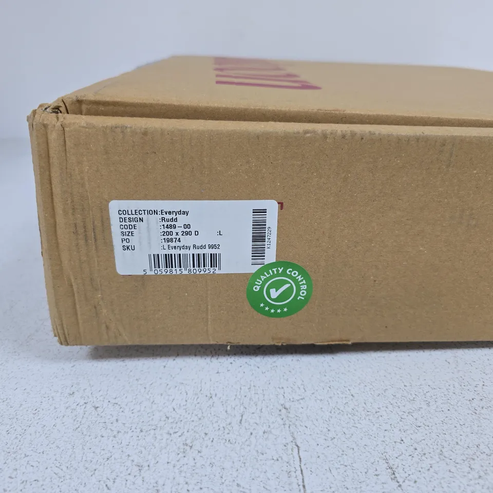 KUKOON RUG EVERYDAY RUDD 200 X 290 BOXED SEALED