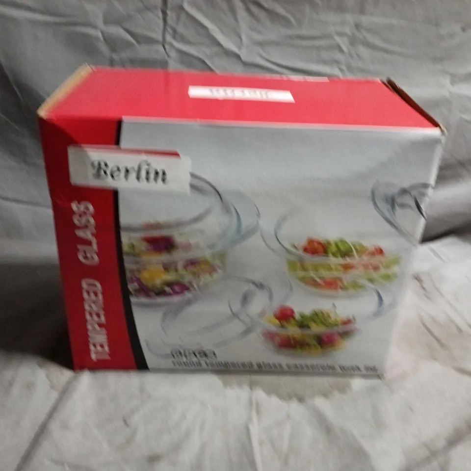 GLASS MIXING BOWL SET