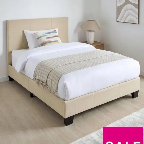 THE VERY COLLECTION RILEY FABRIC SMALL DOUBLE BED FRAME