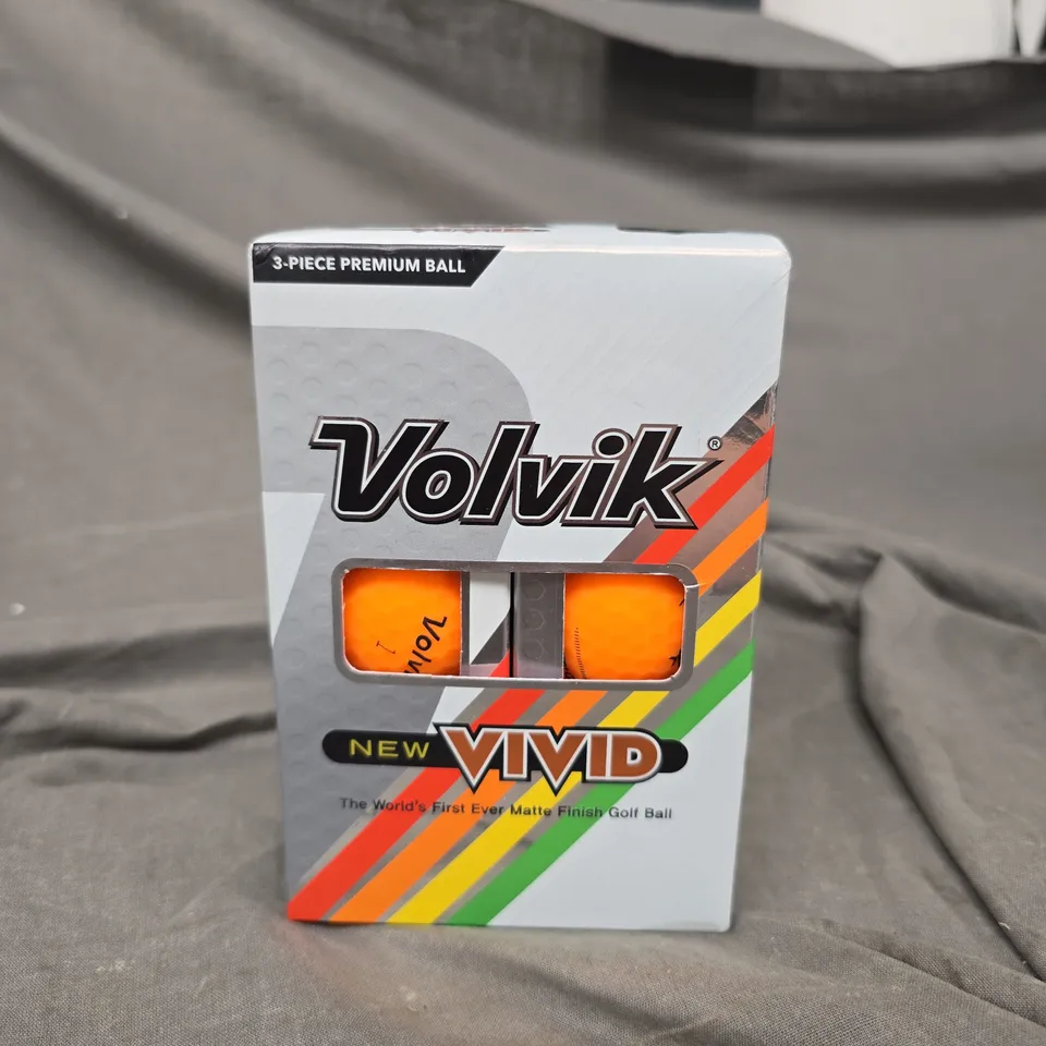 VOLVIK VIVID GOLF BALLS 