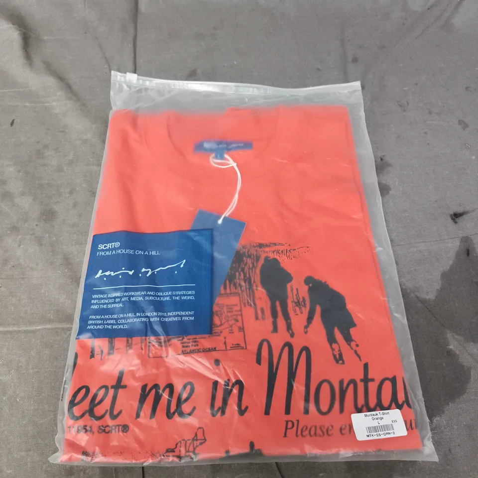 BAGGED SCRT MONTAUK TEE - SIZE L