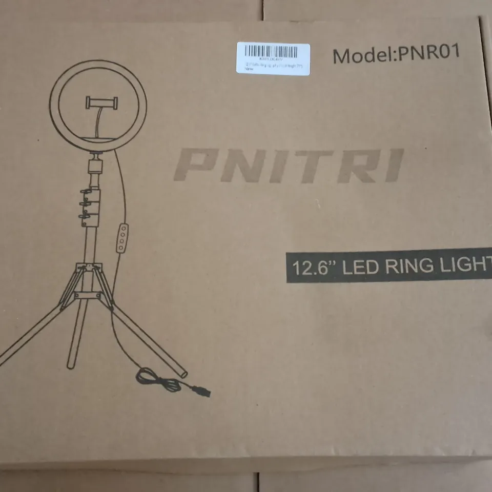 BOXED PNITRI 12.6" LED RING LIGHT