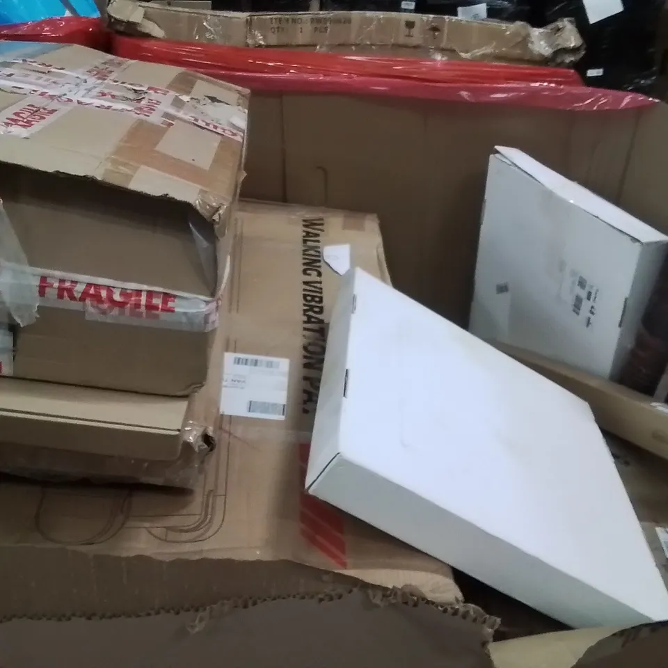 PALLET OF ASSORTED HOUSEHOLD GOODS AND PRODUCTS TO INCLUDE;ELECTRIC CAR CHARGER,PLAYMAT,COFFEE MACHINE 