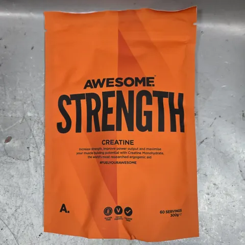 SEALED AWESOME STRENGTH CREATINE - 300G