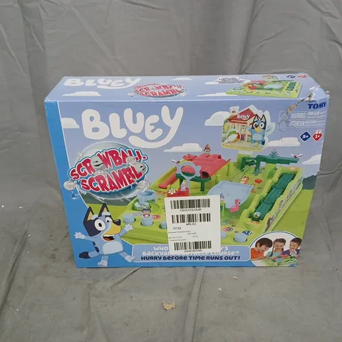 BOXED TOMY BLUEY SCREWBALL SCRAMBLE MAZE GAME 