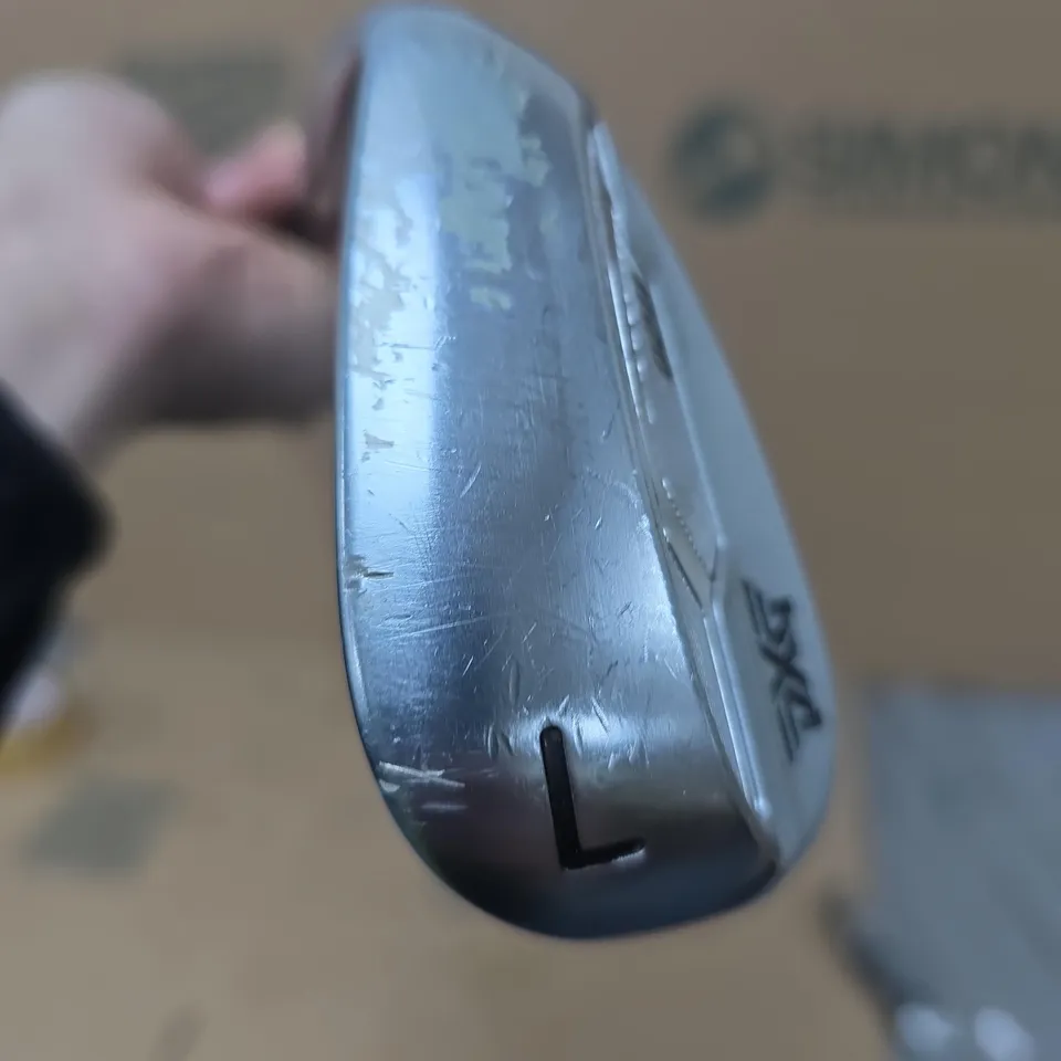 PXG GOLF IRON – STEEL SHAFT, BLACK GRIP 