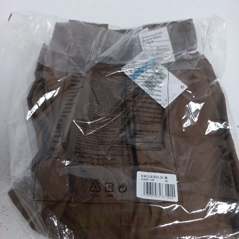 NIKE MENS BELOW KNEE PANTS – BROWN – SIZE M