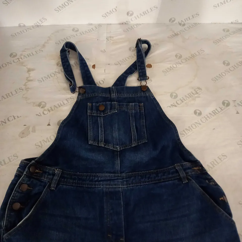 NEXT WOMENS DENIM DUNGEREES - SIZE 16