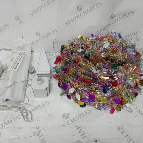 BOXED POP UP 5FT TINSEL TREE