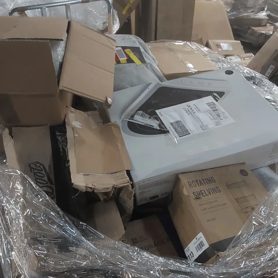 PALLET CONTAINING A LARGE QUANTITY OF ASSORTED FURNITURE PARTS ECT 