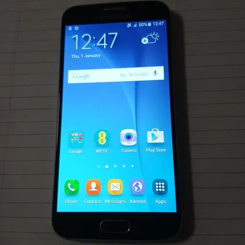 SAMSUNG GALAXY S6 EDGE – 32GB – BLACK