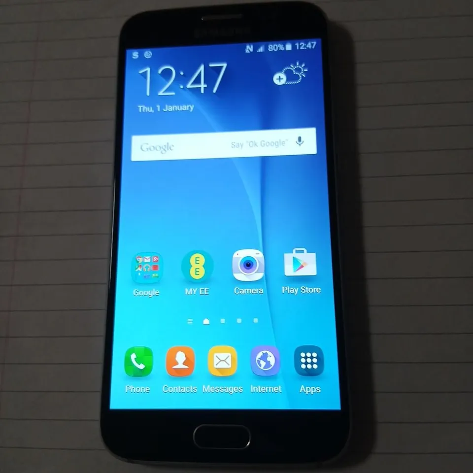 SAMSUNG GALAXY S6 EDGE – 32GB – BLACK