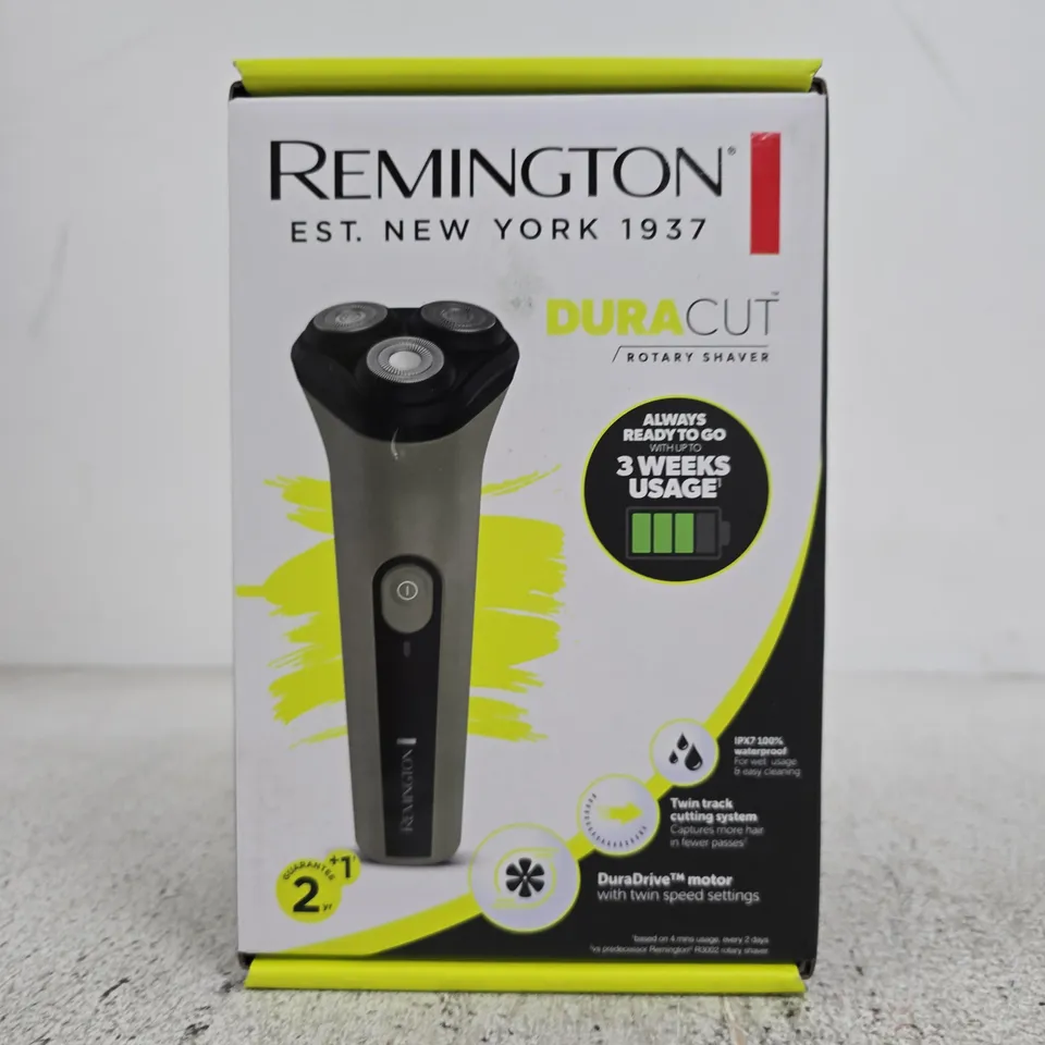 REMINGTON DURACUT ROTARY SHAVER – BOXED