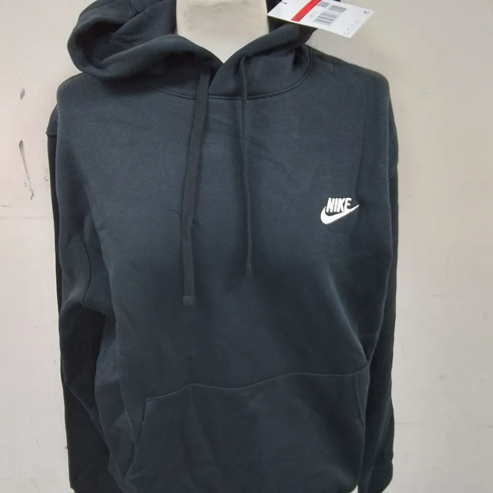 NIKE MENS BLACK HOODIE - L