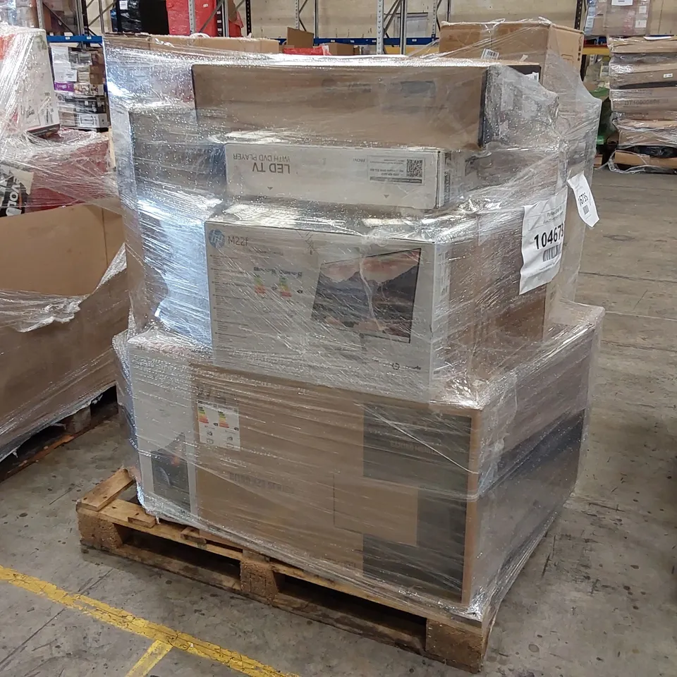 PALLET OF APPROXIMATELY 19 UNPROCESSED RAW RETURN MONITORS TO INCLUDE;