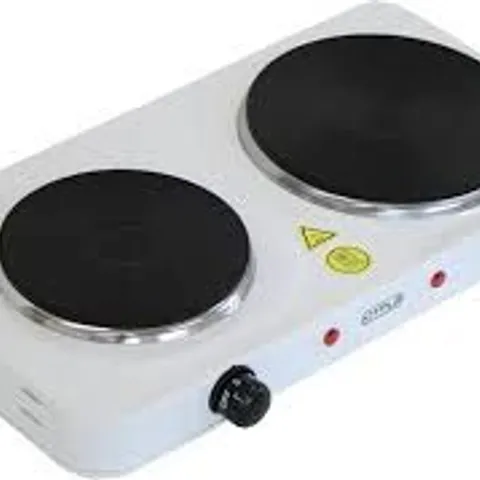 OYPLA 2.5KW ELECTRIC PORTABLE KITCHEN DOUBLE HOT PLATE BOXED