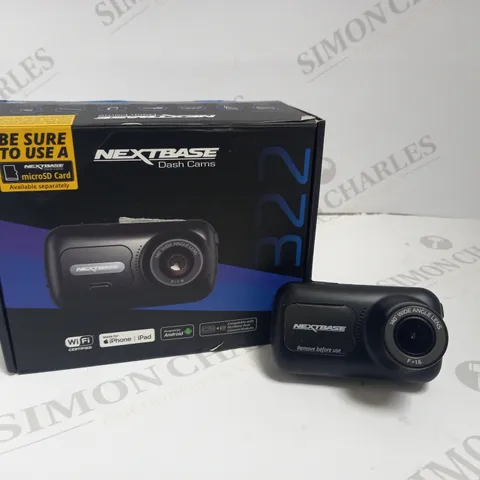 NEXTBASE 322 DASH CAM