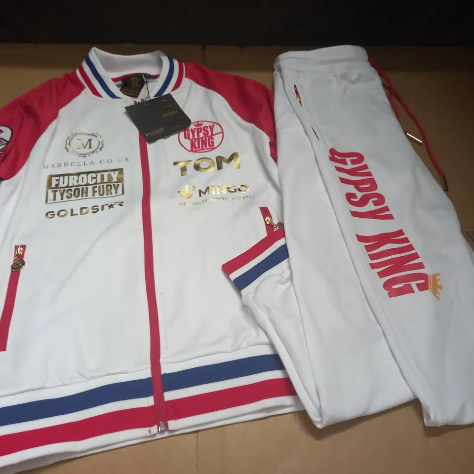 GYPSY KING ZIP THROUGH TRACK SUIT - S