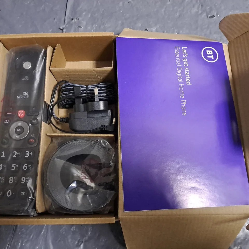 BOXED BT ESSENTIAL DIGITAL HOME PHONE