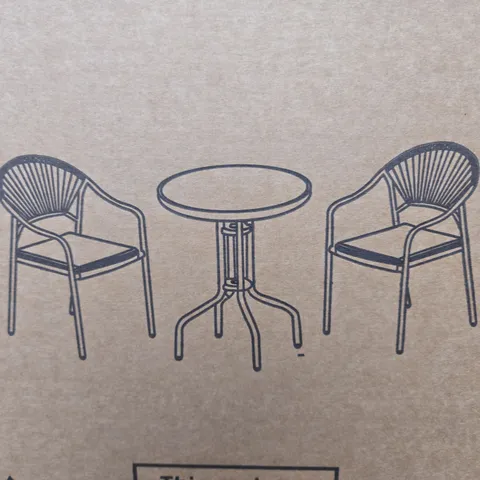 HOME SOLLER BISTRO SET - COLLECTION ONLY