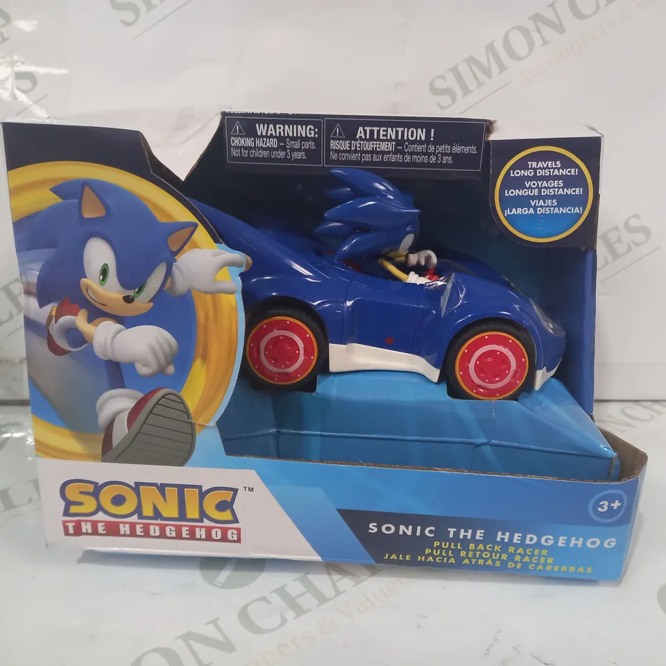 SONIC THE HEDGEHOG PULL BACK RACER
