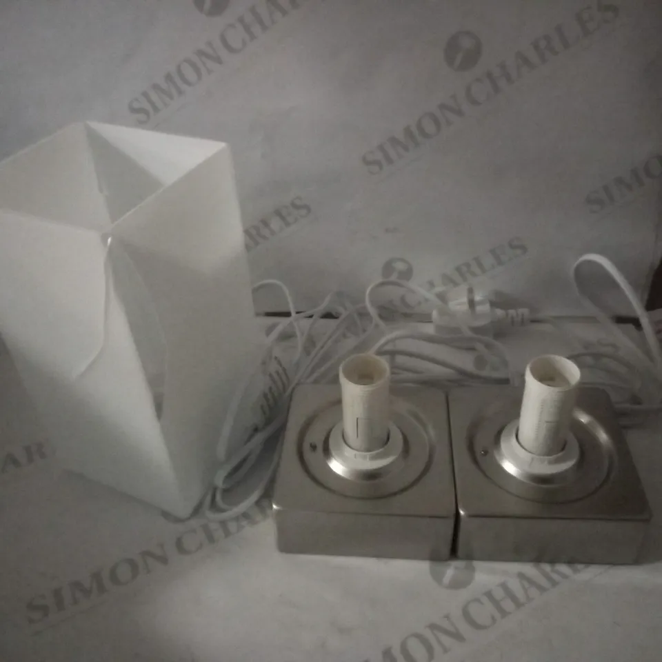 JOHN LEWIS MITCH TOUCH LAMP SET OF 2