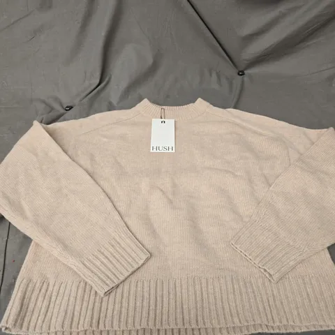HUSH WOOL CROPPED JUMPER SIZE XS