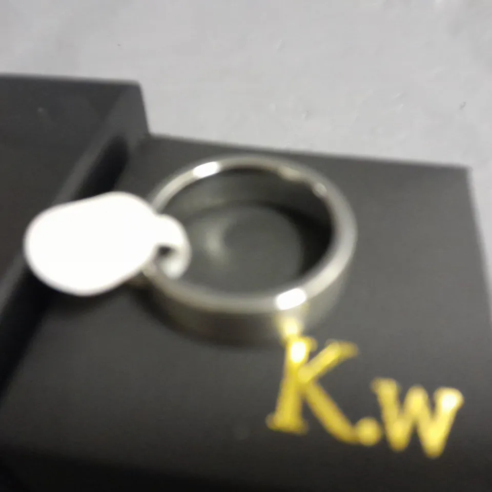 BOXED KING WILL TUNGSTEN RING - SIZE 13