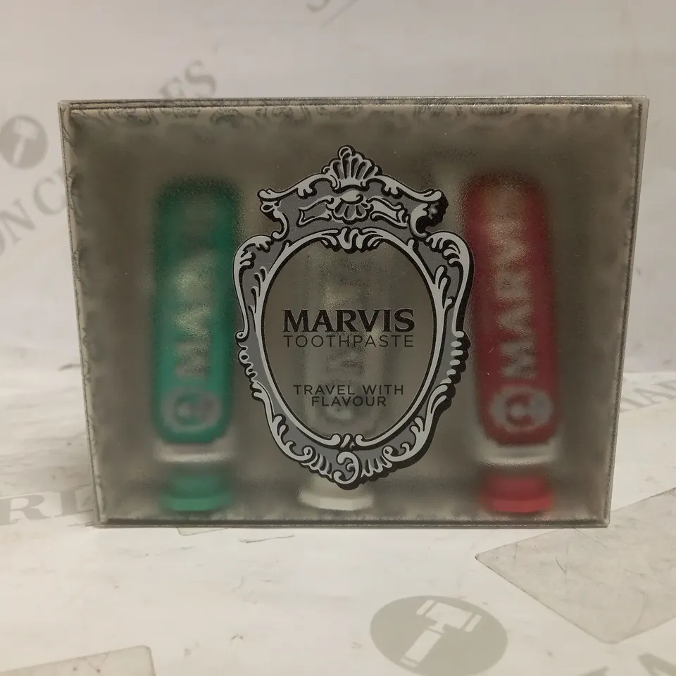 LOT OF 11 MARVIS TOOTHPASTE TRAVEL SETS 