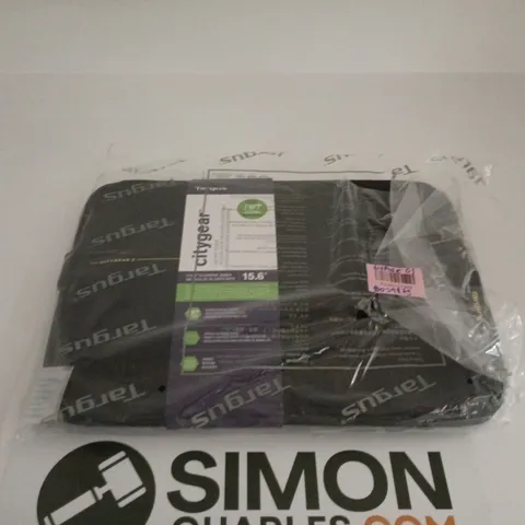TARGUS CITYGEAR LAPTOP SLEEVE 15.6" BLACK