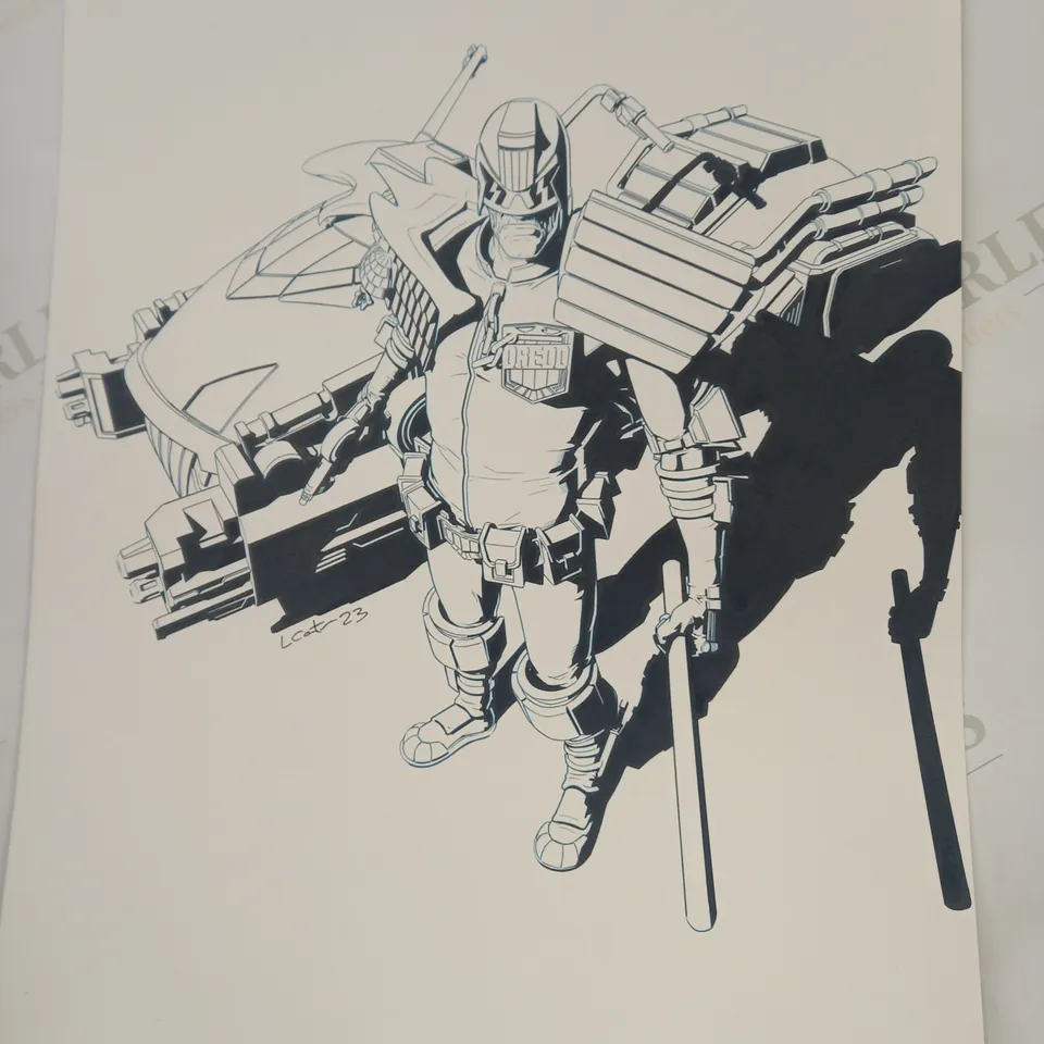 LEE CARTER ASSORTED SIGNED ARTWORK WITH ARTBOOK