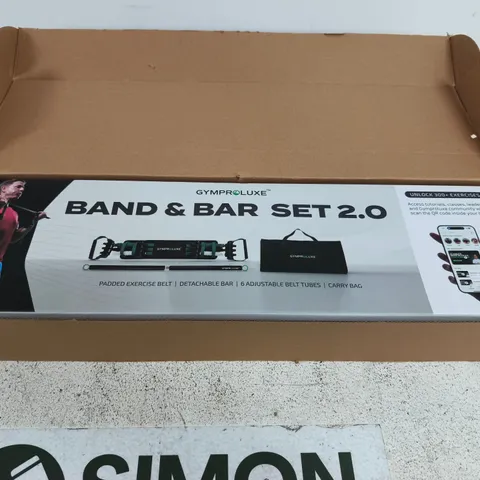 GYMPROLUXE BAND & BAR SET 2.0 – HOME GYM KIT
