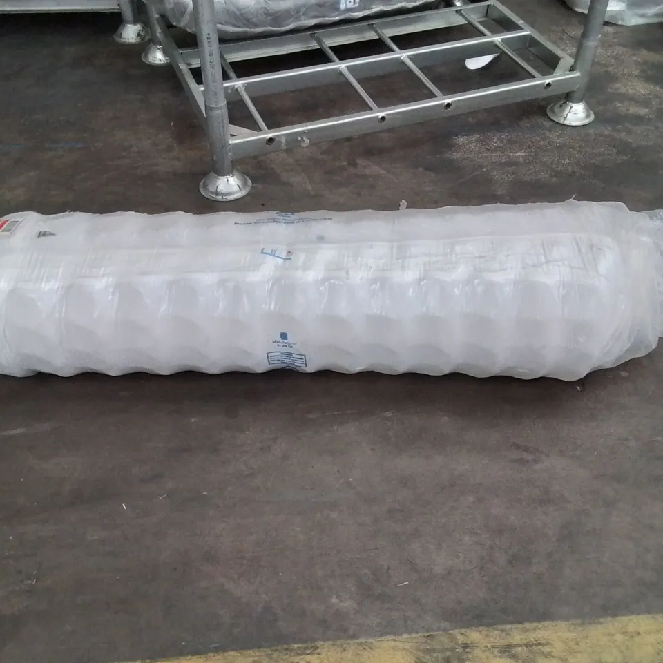 QUALITY BAGGED and rolled AFIA SERENITY EGYPTIAN QUALITY COTTON COIL SPRING HAND TUFTED MATTRESS - 150CM KING SIZE