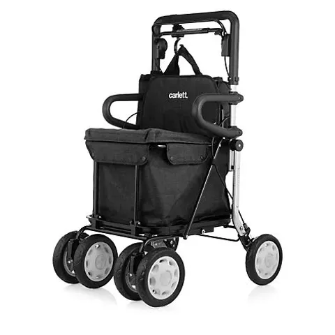 CARLETT COMFORT ASSIST SHOPPING TROLLEY VOLCANO