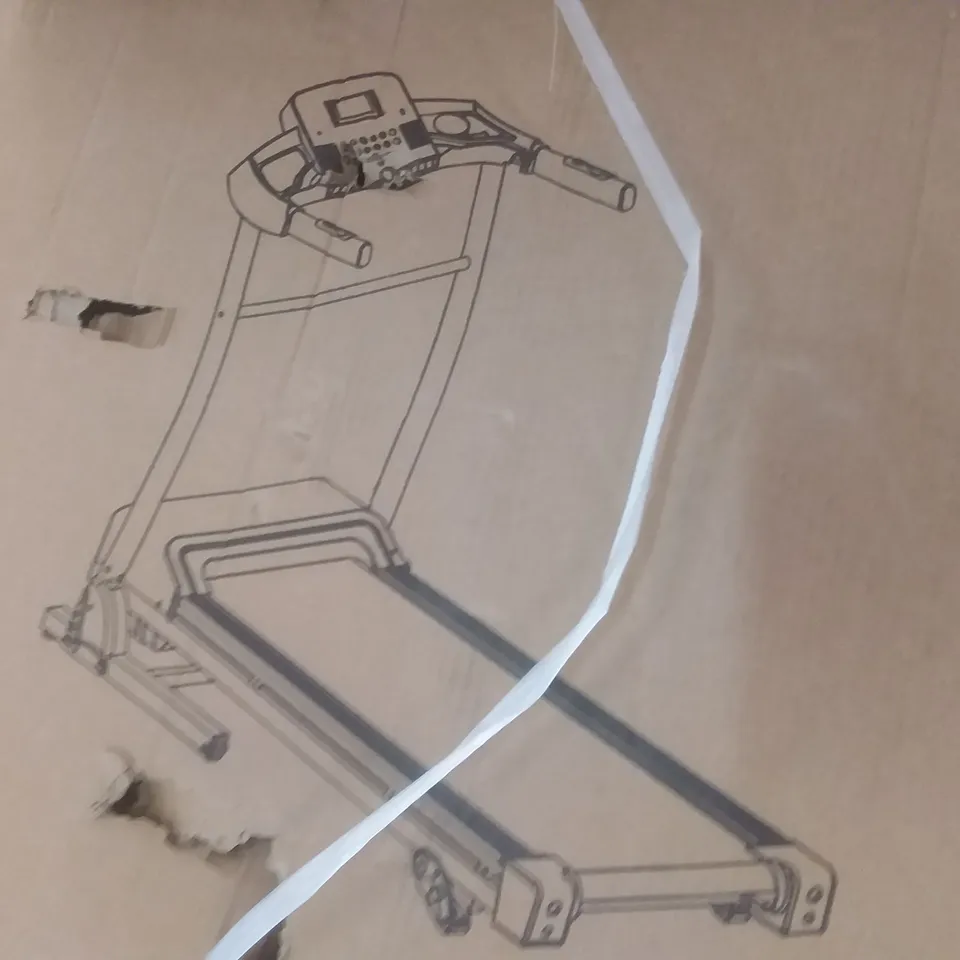 BOXED DYNAMIX T2000D FOLDABLE MOTORISED TREADMILL WITH MANUAL INCLINE (1 BOX) RRP £349.99