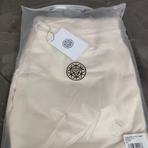 BRASS MONKEY JOGGERS – UNISEX, OFF WHITE, XXL