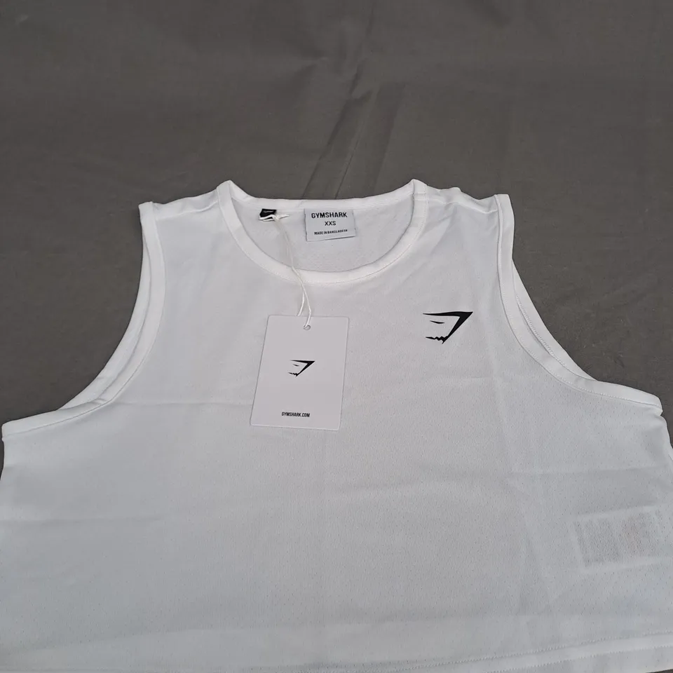 GYMSHARK TRAINING CROP TANK SIZE XXS