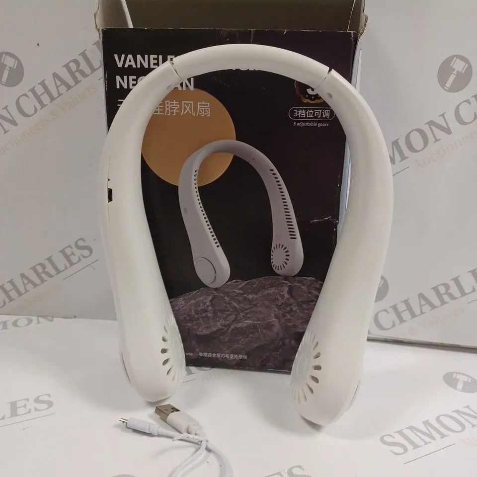 VANELESS HANGING NECK FAN