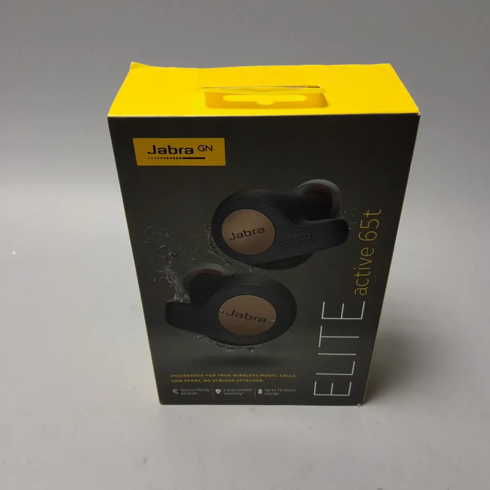 BOXED JABRA ELITE ACTIVE 65T EARBUDS