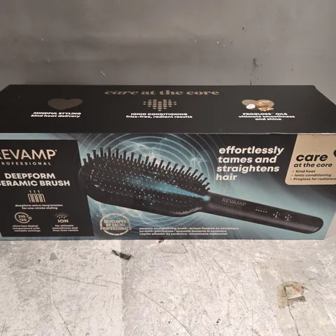 BOXED REVAMP PROFESSIONAL DEEPFORM CERAMIC BRUSH BR-2000X-GB