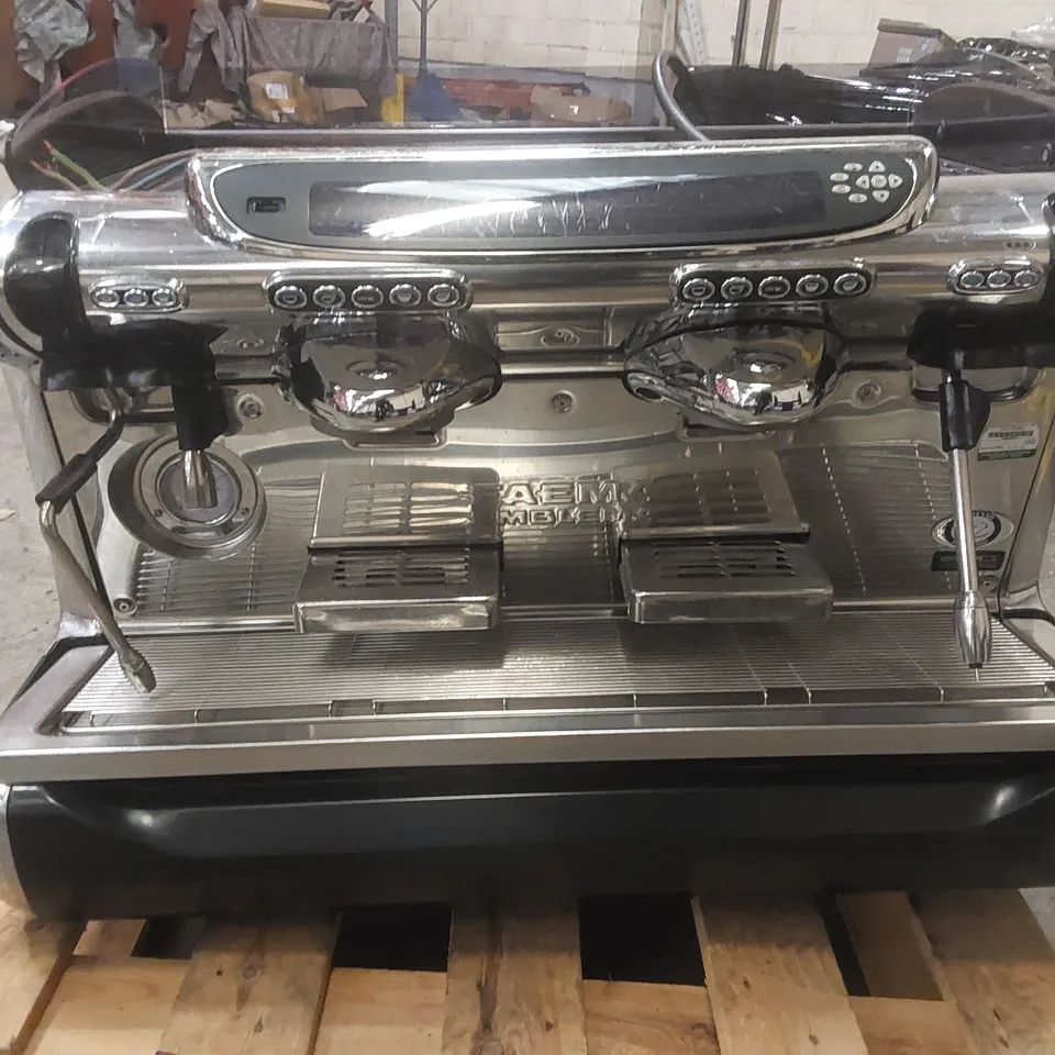 FAEMA EMBLEMA COMMERCIAL 2 GROUP COFFEE MACHINE